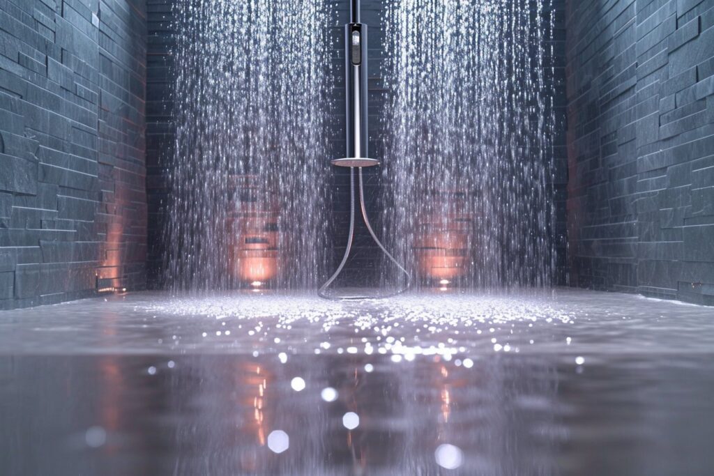 Pommeau de Douche avec Stop Eau : Économiser l’Eau et l’Énergie