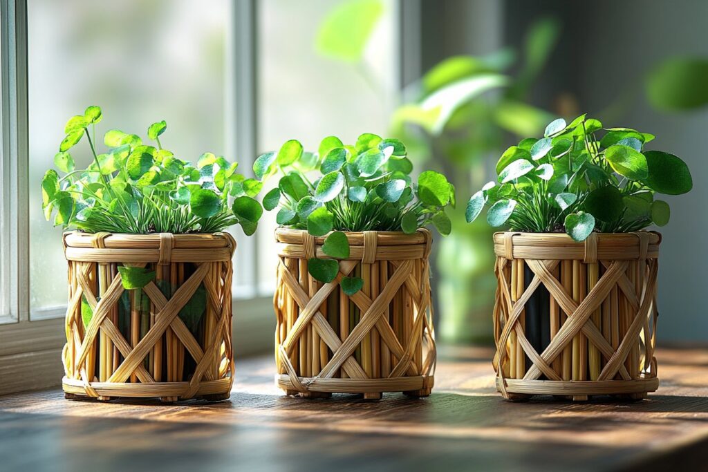 Écologie et style : les portes-plantes en bambou, un choix durable pour une décoration naturelle