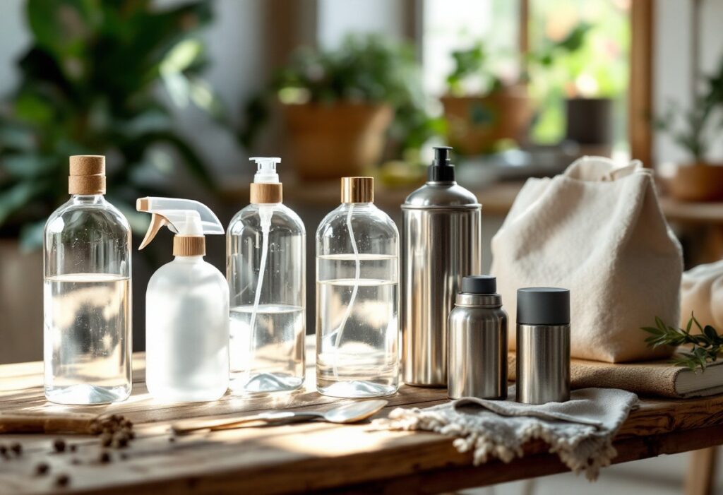 Faites le choix des produits d&rsquo;entretien rechargeables et écologiques pour préserver votre maison et la planète