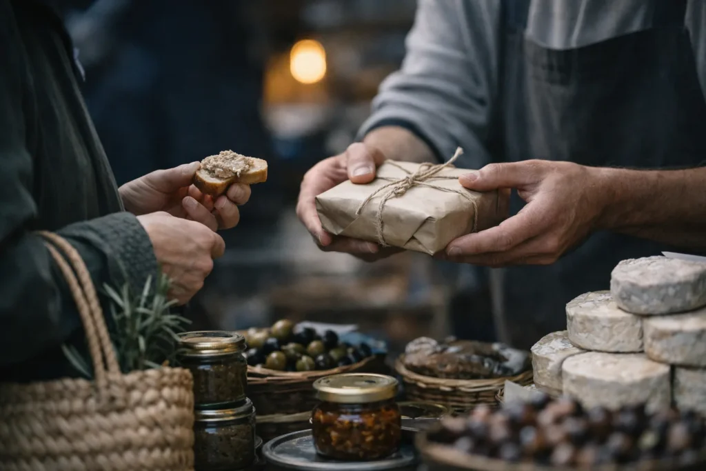 Marchés provençaux et adresses gourmandes en Île-de-France