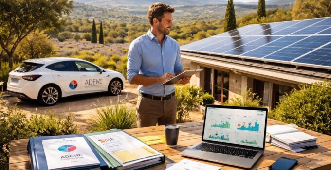 Créer son entreprise énergétique en Provence avec les aides ADEME, Région SUD et les panneaux Sunpower