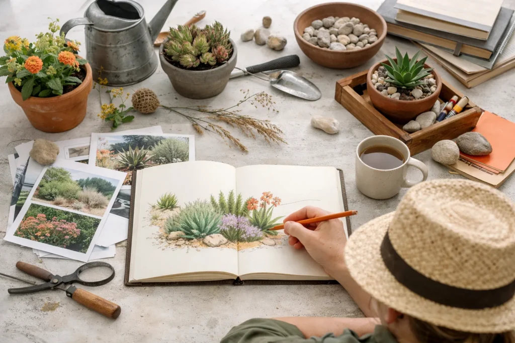 Les plantes qui tiennent sans arrosage ne sont pas toutes grises